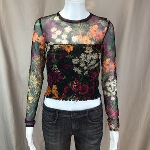 NWT Desigual Floral Shirt - Size S